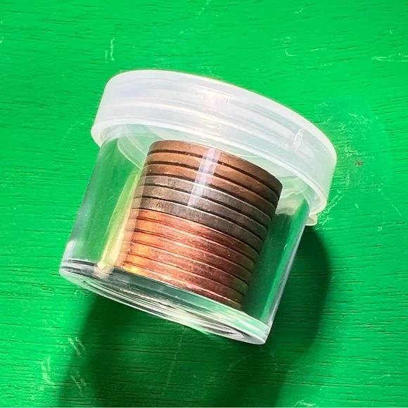 ⚫️ Vintage - All 3 Mints - 1943 Steel Pennies - War Time Wheaties - Collectible - Picture 16 of 16